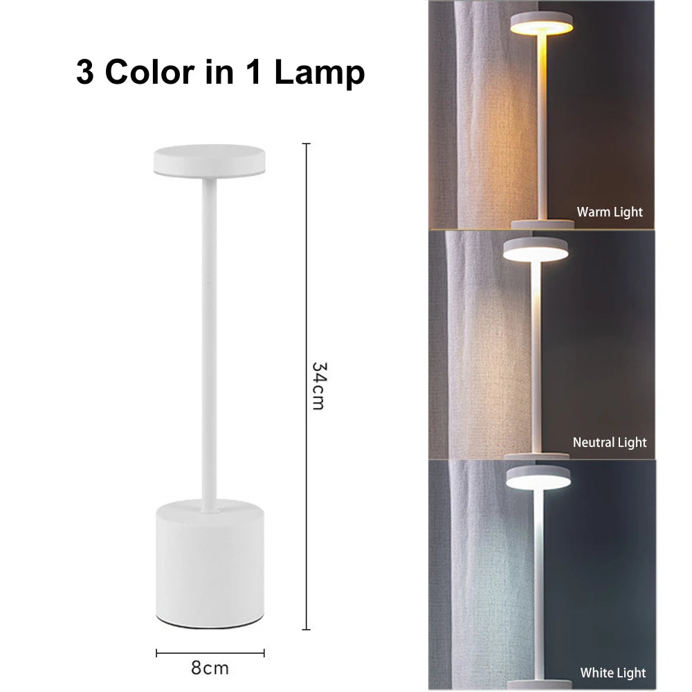 Nordic Glow Touch Lamp – Modern Elegance for Any Space