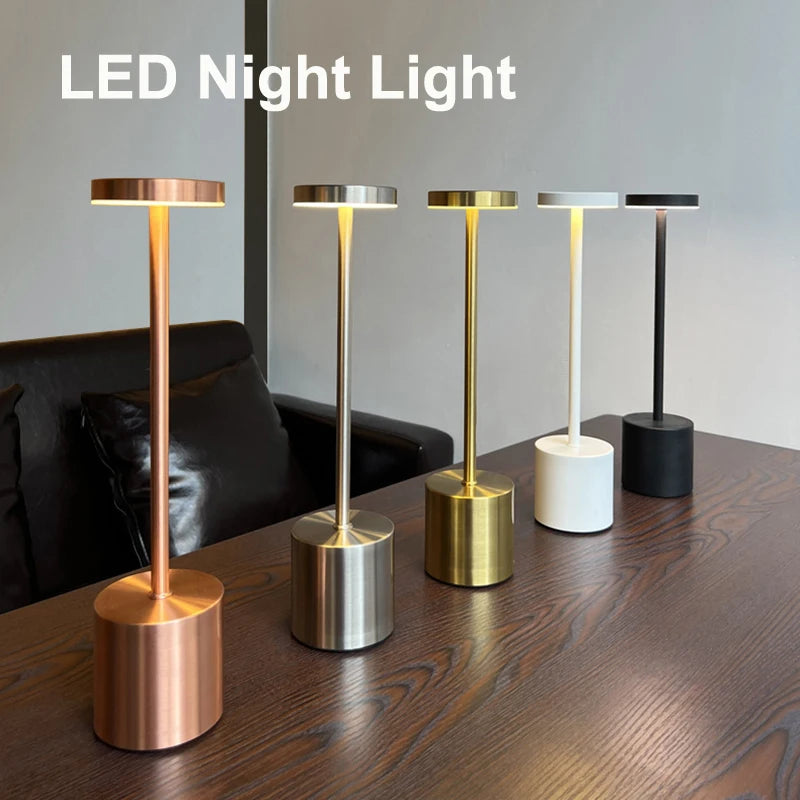 Nordic Glow Touch Lamp – Modern Elegance for Any Space