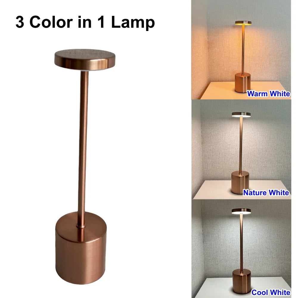 Nordic Glow Touch Lamp – Modern Elegance for Any Space
