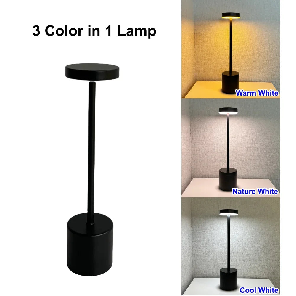 Nordic Glow Touch Lamp – Modern Elegance for Any Space