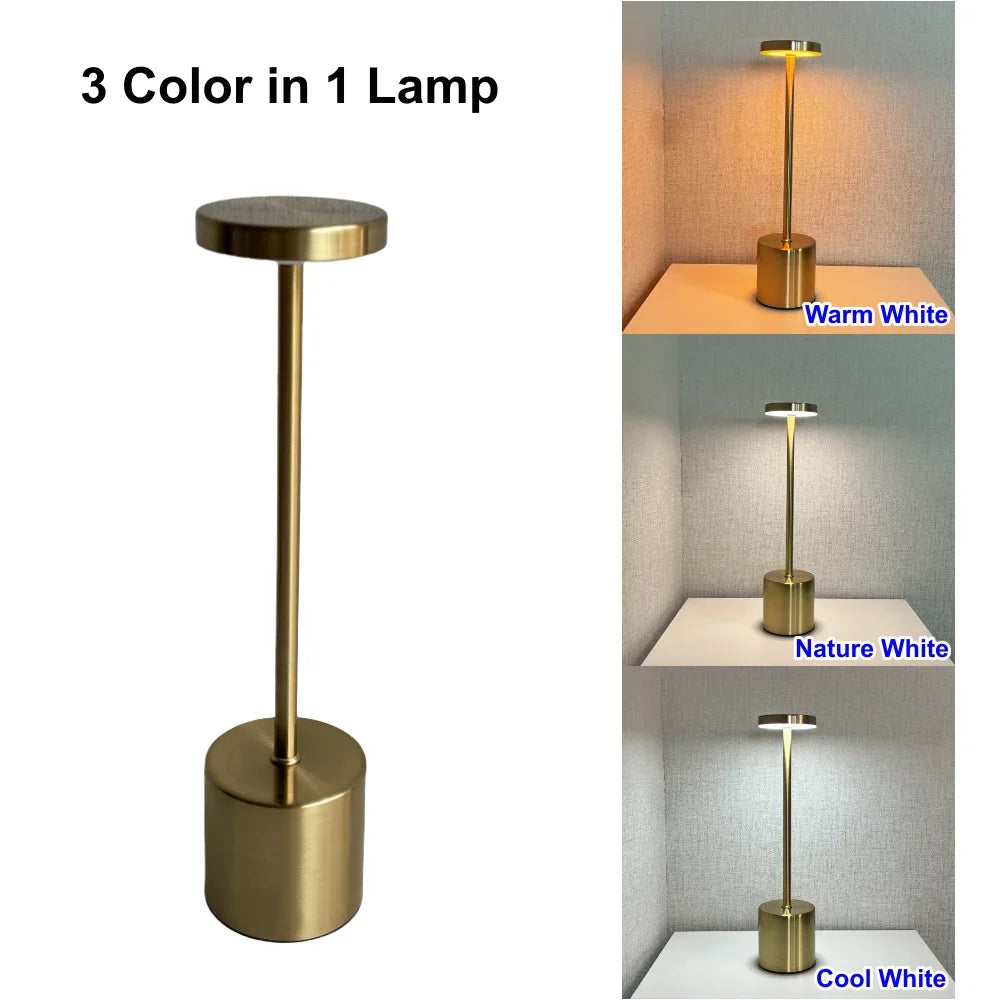 Nordic Glow Touch Lamp – Modern Elegance for Any Space