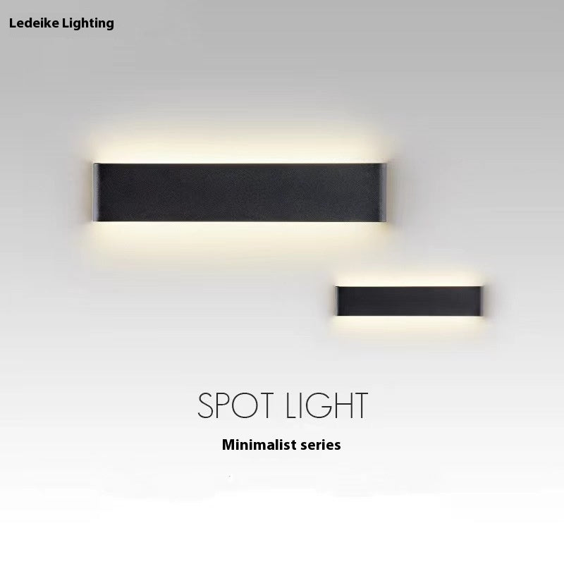 Nordic Modern Minimalist Aisle Corridor Bulb Light Luxury Bedroom Wall Lamp